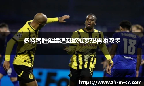 多特客胜延续追赶欧冠梦想再添浓墨